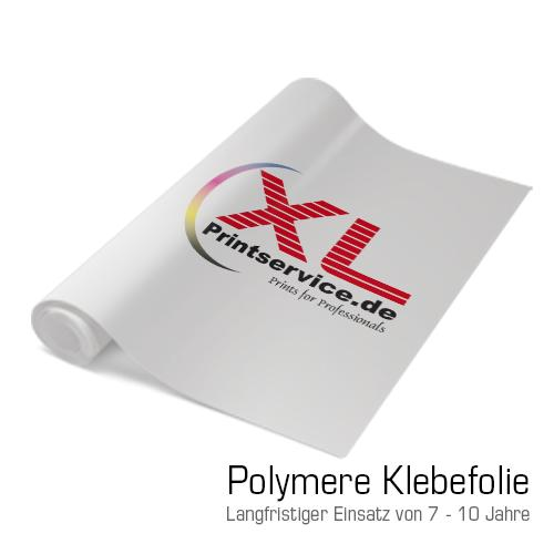 Polymere Klebefolie mit Druck für außen bestellen