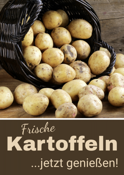 Poster Plakate Fur Die Kartoffelwerbung Kostenlose Druckvorlagen