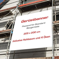 Gerüstbanner | Gerüstplane | Gerüst-Banner | Gerüst-Plane | Werbebanner | Banner |