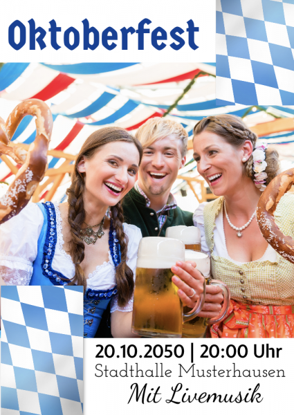 Oktoberfest Plakat Poster Selber Online Erstellen Gunstig Drucken