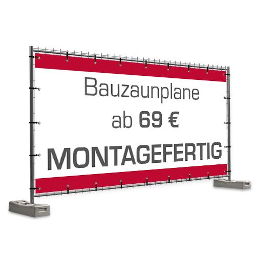 Bauzaunbanner Bauzaunplane Banner Bauzaun Werbebanner Frische Beeren HIER 